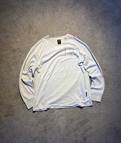 Weißer star raw pullover - weißer,