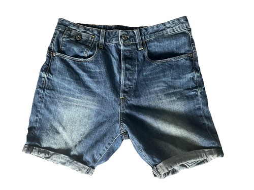 Star raw jeans shorts - g-star,