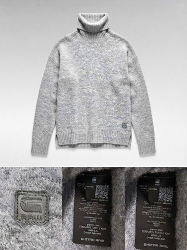Star raw damen pullover grau - raw,