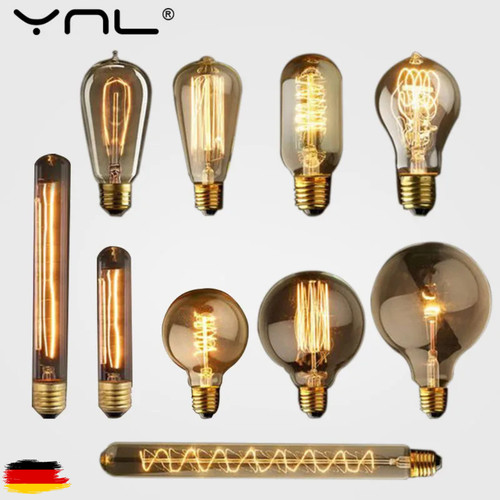 Vintage edison bulb e27 40w - vintage,