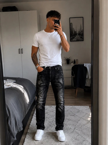 Star raw jeans schwarz - g-star,