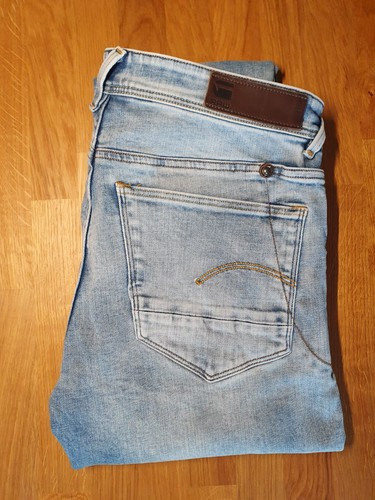 Star bleid tapered jeans - bleid,