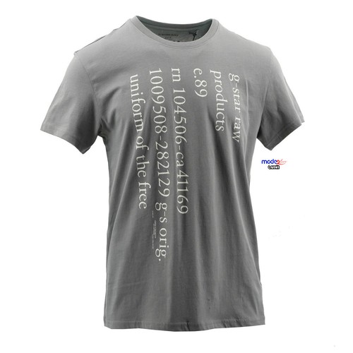 Star raw herren shirt grau - g-star,